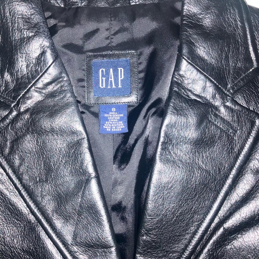 Gap Leather Jacket - image 3